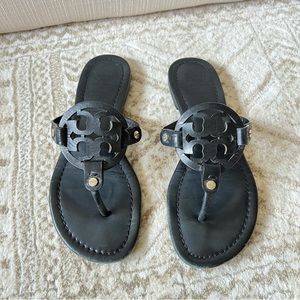 Tory Burch Miller Sandal Black sz 7.5